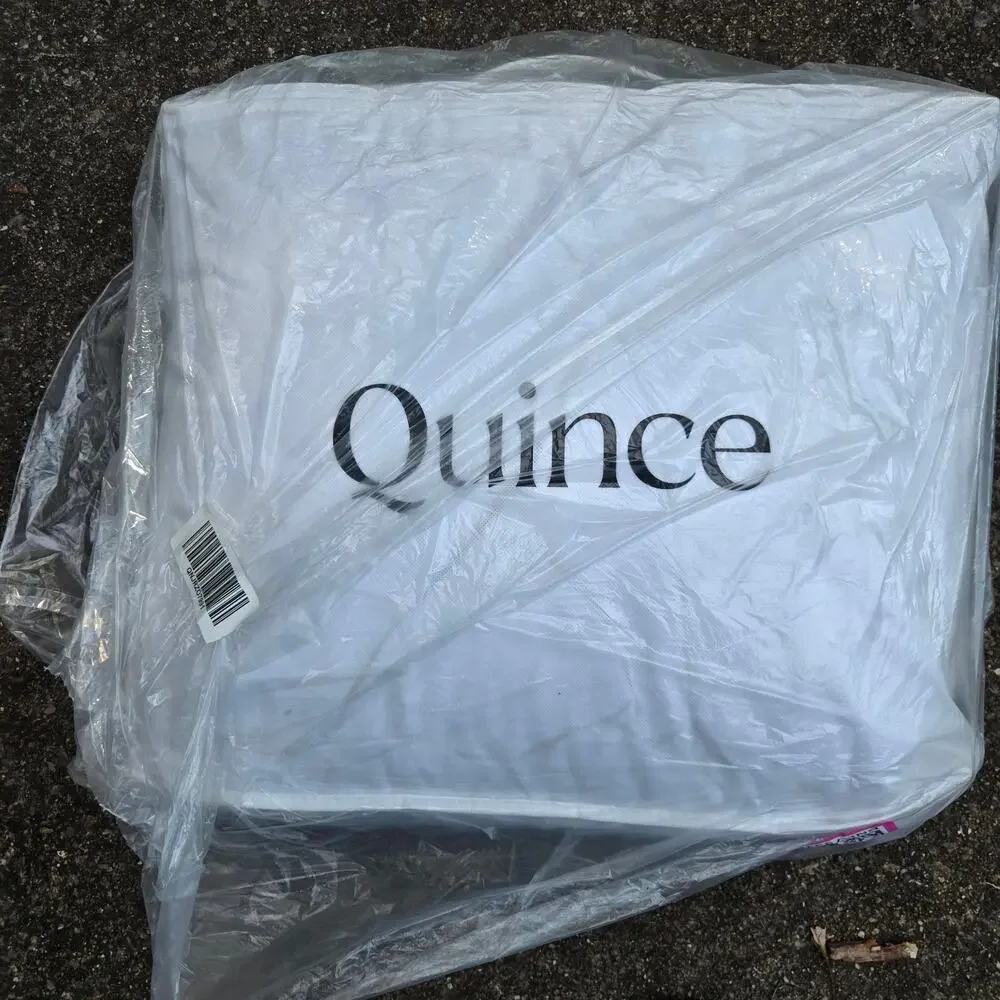 New Quince Luxe Goose All Season Down Duvet Insert Full Queen MSRP $334